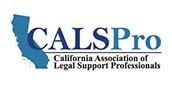 Logo for California Association of Legal Support Professionals