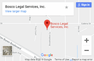 Picture of Bosco Legal Services, Inc. map
